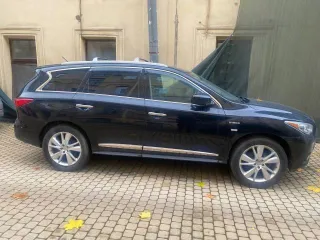 Infiniti QX60, 2014 года, 234 л.с., легковой автомобиль INFINITI QX60, марка: INFINITI, модель: QX 60, год изготовления: 2014 г.в., цвет: черный, VIN: 5N1CL0MM1EC522008, ПТС: 78УУ204645, г/н: Е147ВК198, мощность двигателя, л. с. (кВт): 234/172.1, экологический класс: четвертый, разрешенная…