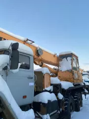 Специализированный автокран КС-35714, 2013 г.в., г/н О716КР14, цвет - серый, VIN XVN357140D0122916, номер шасси X1P555700D1387386, номер кузова 432000D0001368. Местонахождение: РС(Я), Мирнинский район. Собственник ООО "Мирнинское управление ВСЭМ" Специализированный автокран КС-35714, 2013 г.в., г/н…