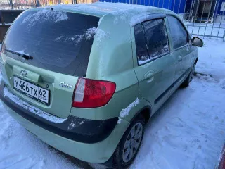 Хендэ Getz GL 1.4 MT. Год выпуска: 2008. Идентификационный номер (VIN): KMHBT51DP8U791937. Цвет кузова: светло-зеленый.