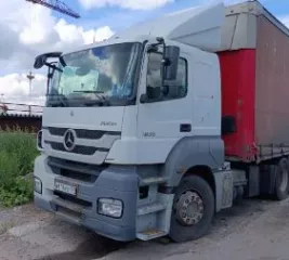 Лот №3   MERCEDES BENZ AXOR 1835LS, VIN Z9M9440325G643019, 2012 г.в.  ПТС утерян . Имеются запрещения регистрации по исполнительным производствам, зарегистрирован залог ООО «Солид Лизинг». По вопросу снятия запрещений и залогу конкурсным управляющим ведется работа.