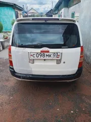 Toyota Succeed, 2002 года, 109 л.с., 300000 км, АКПП, легковой универсал, государственный регистрационный номер С098МК03. Идентификационный номер (VIN) отсутствует. Кузов № NCP510014708. Цвет: белый.