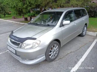Тойота Королла Филдер 2001 год двигатель 082370 кузов ZZE1220038749 мощность двигателя 136 л. с. цвет серый