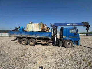 Специализированный грузовой автомобиль Марка 4303А7 с КМУ, 2020 г.в., VIN: XZZ4303A7L0000125, цвет: Синий