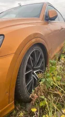 Audi Q8 2018 года, 340 лс, АКПП. Легковой автомобиль универсал Audi Q8, 2018 г.в., цвет: ОРАНЖЕВЫЙ, г/н: О808МР98, VIN: WAUZZZF18KD012732.