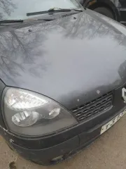 Renault Symbol 2007, модель Renault Symbol 4EX1493. Год выпуска 2007, VIN VF1LB03C538134201. Цвет кузова темно-серый. Номер двигателя K7JA700 RJ53080. Рабочий объем 1390 см³, мощность 75 л.с. (55 кВт), экологический класс второй, тип транспортного средства легковой. Состояние: царапины и вмятины по…