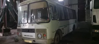 Автобус ПАЗ 32053, государственный регистрационный знак В 032 УМ13rus.