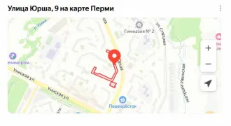 ¼ доли в квартире, 53 кв.м, Пермский край, г. Пермь, ¼ доли в объекте: Квартира, назначение: жилое, кадастровый номер: 59:01:4311741:4532, адрес: Пермский край, г. Пермь, ул. Юрша, д. 9, кв. 251, площадь: 53 кв.м