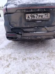 GEELY OKAVANGO 2024, VIN L6TVX1S65RY017014. На имущество наложены ограничения в виде запрета на регистрационные действия. Автомобиль находится в залоге у ПАО "Сбербанк". Автомобиль имеет следующие недостатки: После ДТП: повреждена левая задняя часть (фара, бампер), повреждена задняя часть (фара…