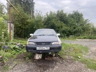 Toyota Caldina 1997 года, 73 лс, легковой автомобиль, цвет: Белый, VIN: Отсутствует, ПТС: 22 ММ 649214, г/н: О932МУ154. Состояние нерабочее. Отсутствует: ДВС, колеса