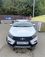 Lada Vesta 2019 года, 106 лс, 172 432 км, VIN XTAGFK330LY390443, г/н В430ЕУ763, легковой универсал, цвет – Белый.