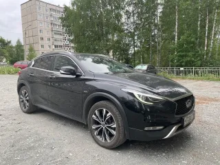 Infiniti QX30 2017 года выпуска, VIN SJKDCNH15U1058906. Осмотр автомобиля в Качканаре Свердловской области по предварительной записи по телефону +7-9221991327.