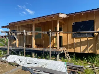 Земельный участок 875 м² и дом 118,9 м² Вологодская область Земельный участок и расположенный на нем объект незавершенного строительства в г. Вологда Земельный участок, площадью 875 +/- 10 кв. м, категория земель: земли населенных пунктов, разрешенное использование: для индивидуального жилищного…