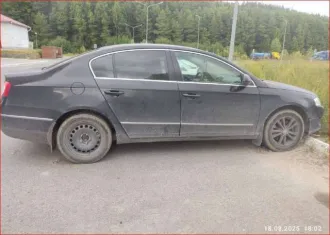 Volkswagen Passat 2008 года, 140 л.с., АКПП. VIN: XW8ZZZ3CZ8G002401, гос. номер: В022РС186.