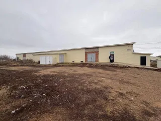 Имущественный комплекс в Татарстане: здание цеха забоя 1072 кв.м, контора 589.3 кв.м, гараж 294.6 кв.м, склад минеральных удобрений 1186.2 кв.м, арочный склад 657 кв.м, зернохранилища 620.4 кв.м и 625.5 кв.м, пункт технического обслуживания 388.7 кв.м, фуражный склад 1124.7 кв.м, зерносклады 629.2…