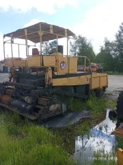 Асфальтоукладчик ДС-404 М1, 1993. Продажа посредством публичного предложения в электронной форме движимого имущества в составе: асфальтоукладчик, модель ДС-404 М1, государственный регистрационный знак 9207хх76. Модель: ДС-404 М1, год выпуска: 1993, марка: асфальтоукладчик, назначение: pryamie.