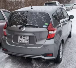 Лот №1 Лот №1 Легковой автомобиль Nissan Note 2018 года выпуска Гос.рег.номер: Н034МЕ19