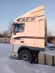 DAF FT 105.410, 2012, грузовой тягач, цвет: белый, VIN: XLRTE47MSOE954262, ПТС: 77УК335924, г/н: 0523CC40, мощность двигателя, л. с. (кВт): 408 (300), разрешенная максимальная масса 20500 кг, масса без нагрузки 8170 кг